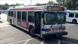 SEPTA New Flyer #5620 Rt. 108 (to 69th Street Terminal) (AUDIO)