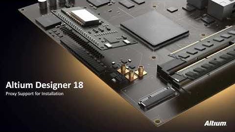 Installing Altium Designer Using a Proxy