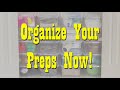 Organize your prepper pantry  supplies today preparedness