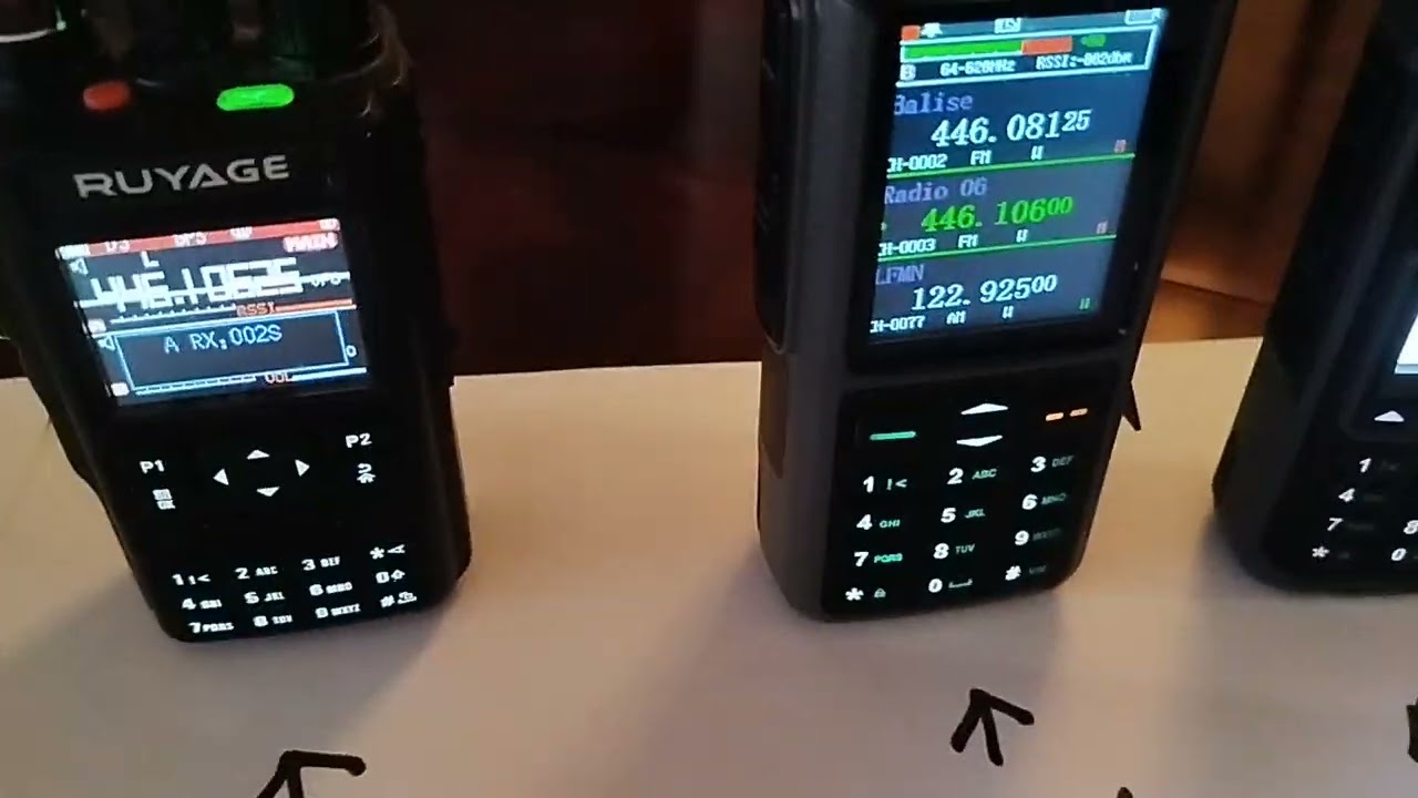 Teste  firmware F4HWN v5.1.  UV K 1 quansheng Contre Yaesu FT5D  RADTEL 860 & 880 &490