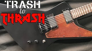 Trash to Thrash #21 - James Hetfield Rusty Explorer Rebuild (Ethan) - S2E01 (Epiphone Gothic)