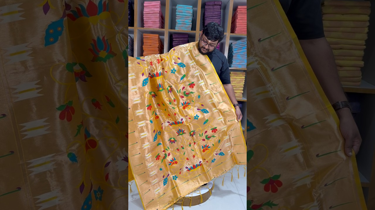 Paithani Soft Silk Rajhans Jaal Dupatta