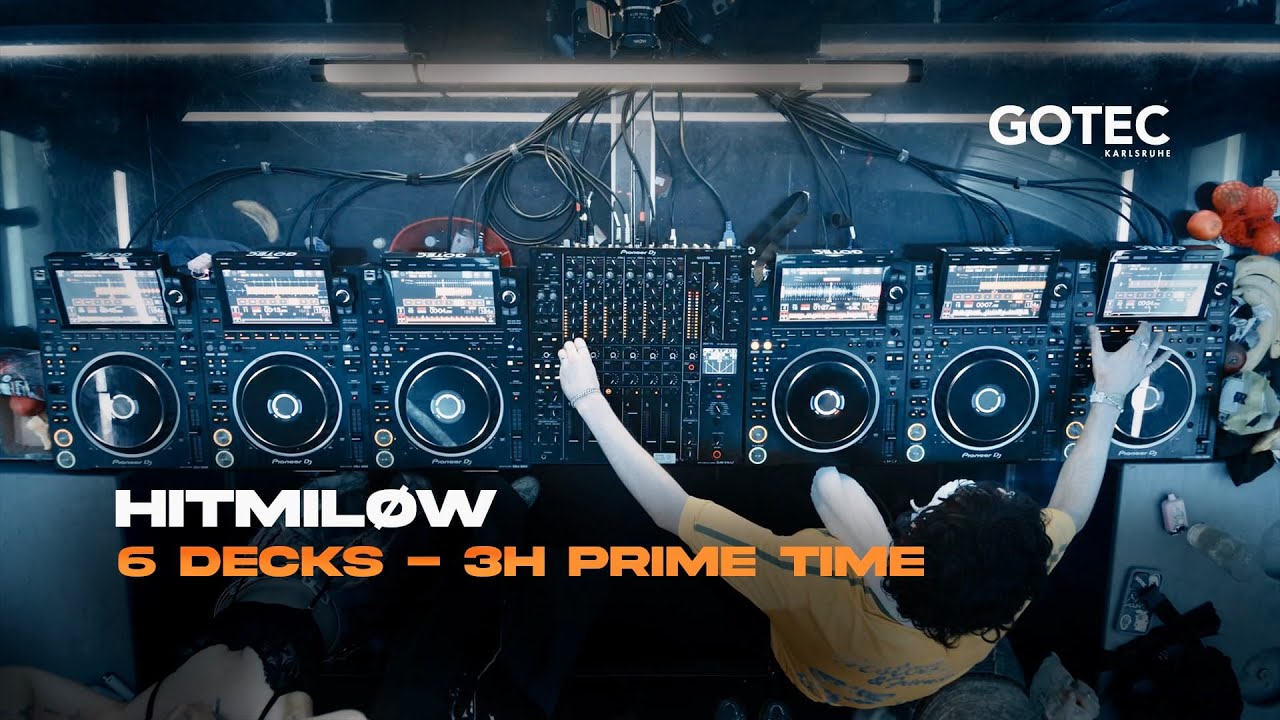 HiTMiLØW @ GOTEC | 6x CDJ-3000 + DJM-V10 | 3H Set (Hypnotic Groove → Bouncy Trance → 240 KMH)