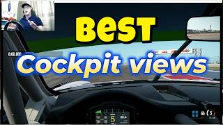 Sim Racing cockpit views. The best.
