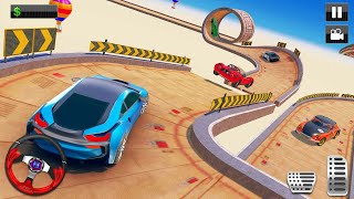 메가 램프 스턴트 자동차 게임 3D - 게임플레이 영상 [모바일게임] screenshot 1