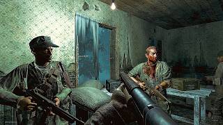 COD World at War Zombies:  Cabin  Full Gameplay  (No Commentary - 4K 60FPS) screenshot 5