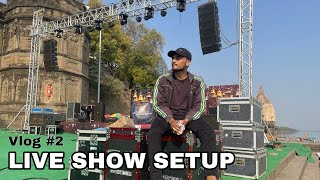 LIVE SHOW SETUP FOR MAHASHIVRATRI - SOUND | LIGHT | TRUSS | EVENTS