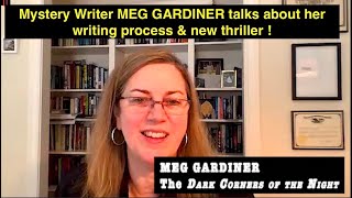 HOW TO WRITE A THRILLER - MYSTERY - MEG GARDINER