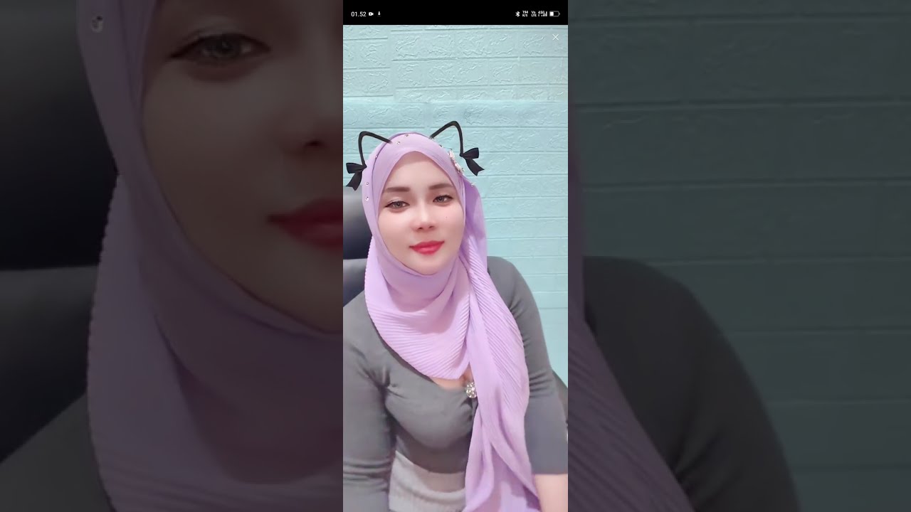 LIVE BIGO HOT TANTE JILBAB HALU GOYANG HOT DI KURSI SAMPAI CROT