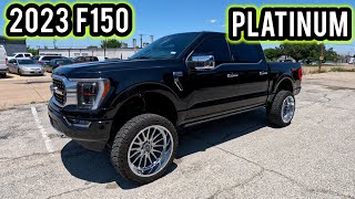 A Subscriber Pulled Up In His 2023 F150 on 6” Lift with 24x12s