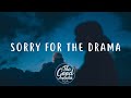 Zoe Wees - Sorry For The Drama (Lyrics)