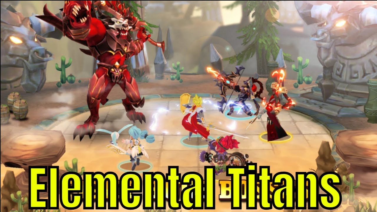 Elemental Titans：3D Idle Arena (Early Access) 