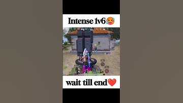 1v6 CLUTCH! #shorts #bgmi #pubgmobile #shortsfeed #bgmishorts