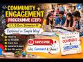 Community Engagement Programme (CEP) Watch, Understand and Learn