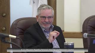 Discussion Regarding Permanent Street Tax Levy Referendum Question 06-06-24