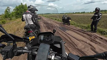 Trans Euro Trail Netherlands - Drenthe (Hoogeveen to Gieten) | Honda Transalp 750 | [4K Onboard]