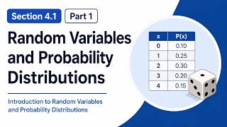 Random Variables and Probability Distributions | Statistics 4.1.1