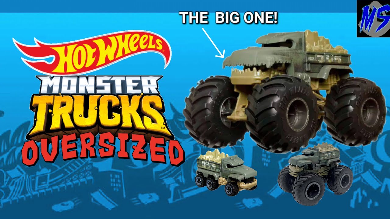 Hot Wheels Monster Trucks Oversized Bigfoot