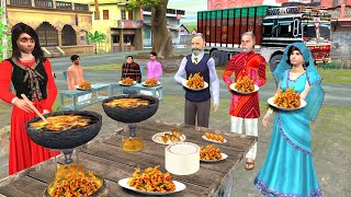पकोड़े वाली की सफलता Pakode Wali Ki Safaltha Hindi Kahaniya Must Watch New Funny Comedy Video 2021