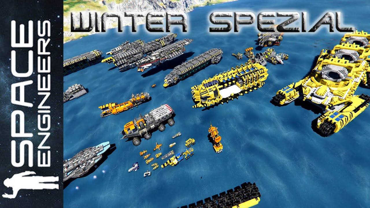 Spezial: Space Engineers - Vorstellung meiner Sammlung an Blaupausen ...