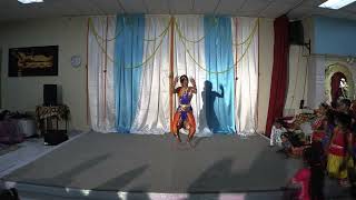 Navarathri Celebrations   Sunnyvale Temple   California   3rd Day(Performance 8)