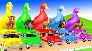 5 Giant Duck, Monkey, Piglet, chicken, dog, cat, cow, Sheep, Transfiguration funny animal 2023