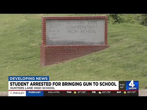 Student arrested for bringing gun to Hunters Lane High School