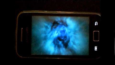 Samsung Galaxy Ace 11th Doctor Flying Tardis Bootanimation