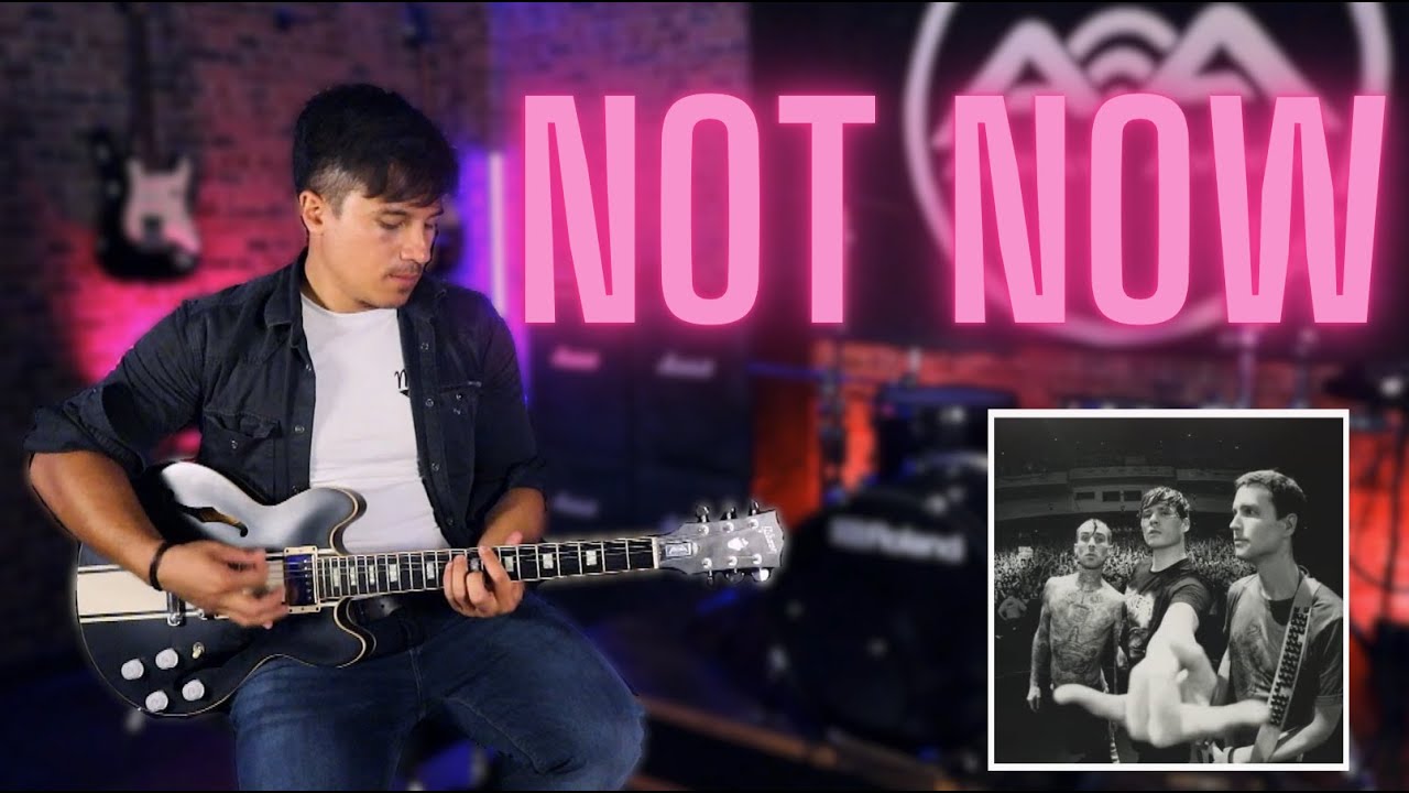 Blink-182 | Not Now | GUITAR COVER by Mike Phidelity - YouTube