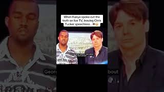 When Kanye spoke out on live TV, causing the interviewer to be speechless.. 👁️