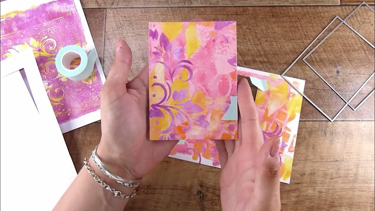 Gel Printing for Cardmakers with YvonneRunaway Art & Craft Studio – Salem,  Oregon
