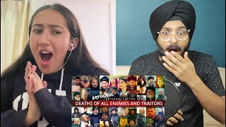 Indian Reaction to Death Scenes of Biggest Enemies in Diriliş: Ertuğrul | End of Enemies