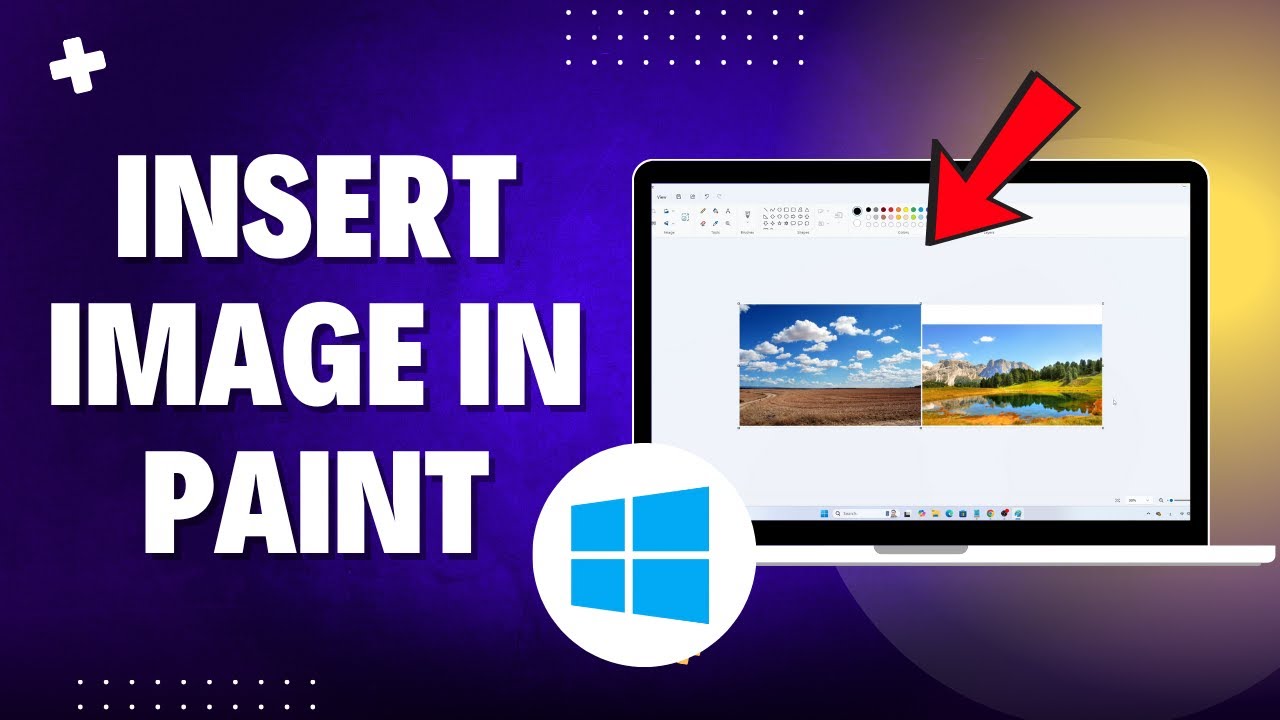 Как вставить изображение в Paint для Windows 11 — пошаговое руководство