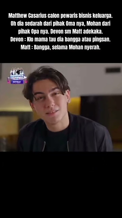 Mohan sedarah dari pihak Opa, Matt dari pihak Oma #aqeela #harqeel #moqeel #asmaragenz #fatqeel #agz