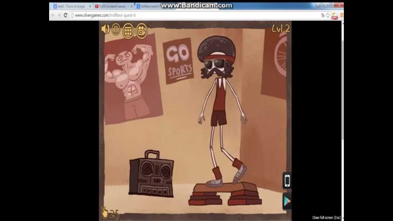 Trollface Quest 6 - угарные истории !!!