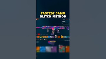 EASY UNLOCK CAMO GLITCH METHOD! 😱 #warzoneglitch #warzoneglitches