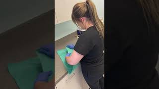 Wrapping A Surgical Pack
