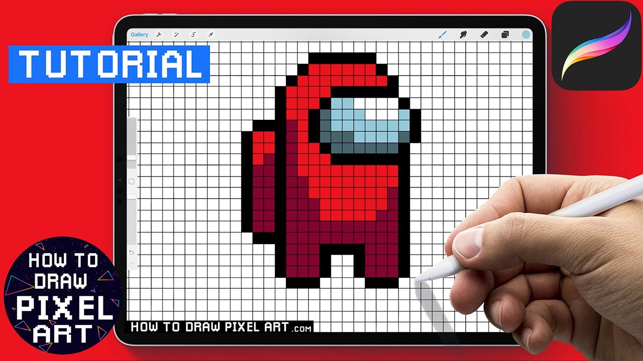 Featured image of post Pixel Art Among Us Grid - Pix2d (pixel art studio) esche rekomenduyu.