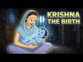 Krishna Ka Birth | Hindi Movie of Krishna | Divine Story of Lord Krishna | Animated Cartoon for Kids