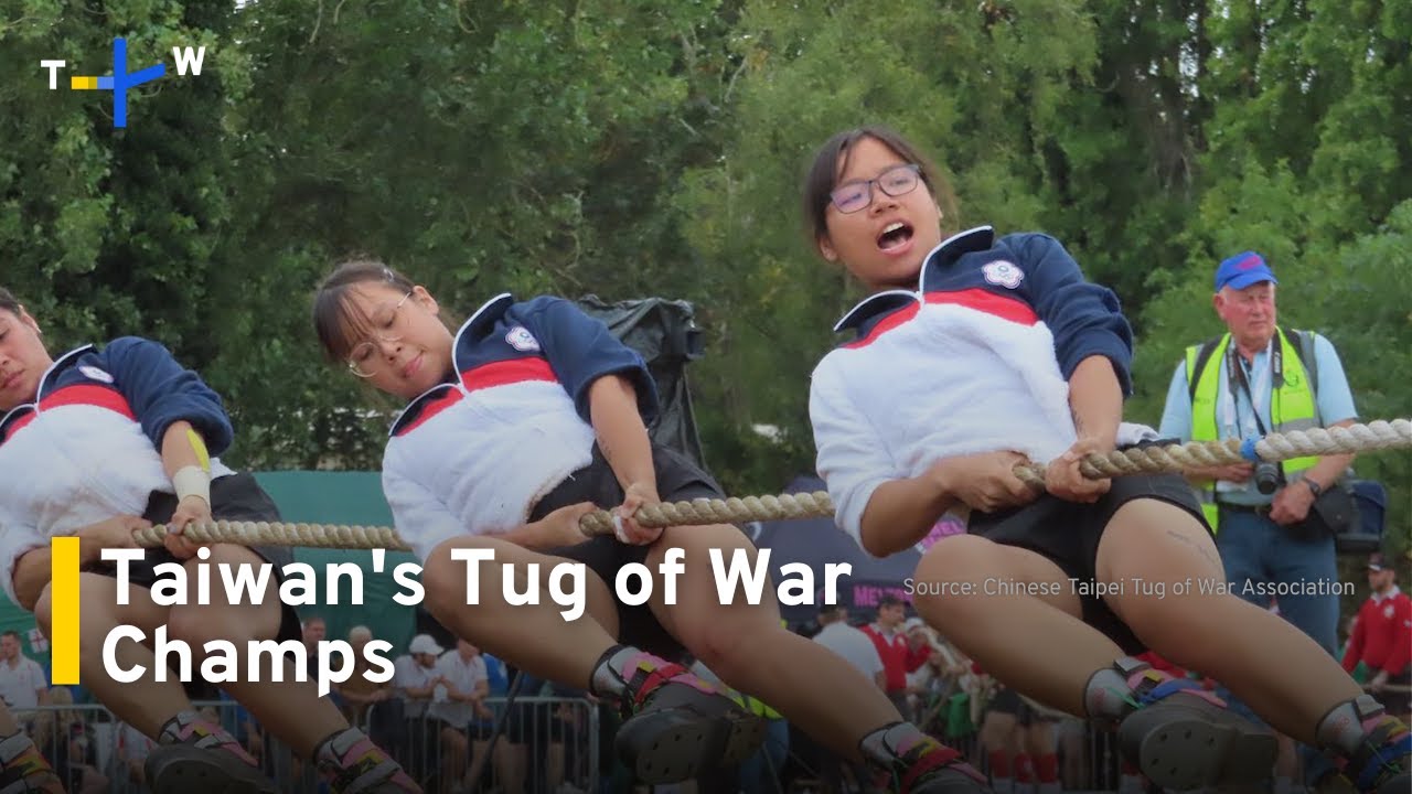 Five Golds for Taiwan at World Tug of War Championships｜TaiwanPlus News ...