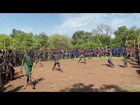 ETHIOPIA - SURMA TRIBE - DONGA