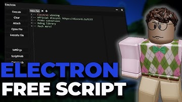 Electron Free Executor | Roblox Executor Menu Download 2023 | Electron Free Script