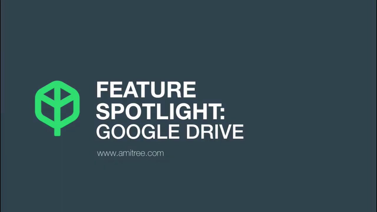 Feature Spotlight Folio Google Drive Youtube