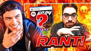 Reacting to “EA FC 24 GAMEPLAY RANT AFTER PATCH - WE'RE CHALKED"