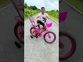 My new cycle pink colour big cycle #bycycle