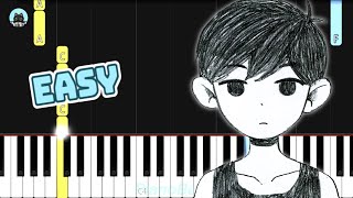 OMORI OST - 'Final Duet' - EASY Piano Tutorial & Sheet Music