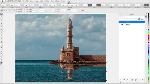 Using the Transparency Tool in PHOTO-PAINT (Mac)