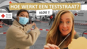 Uniek kijkje bij de Corona Teststraat | Rode Kruis