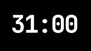 31-minute countdown timer