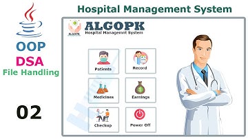 Hospital Management System Java OOP and data structures NetBeans GUI project
